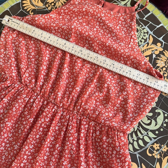 BCX CHIFFON SUNDRESS Sz: L - Picture 5 of 8